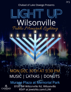 Hanukkah Wilsonville